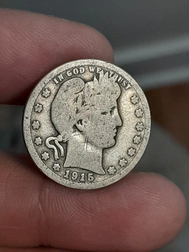 1915- D Barber Quarter #1