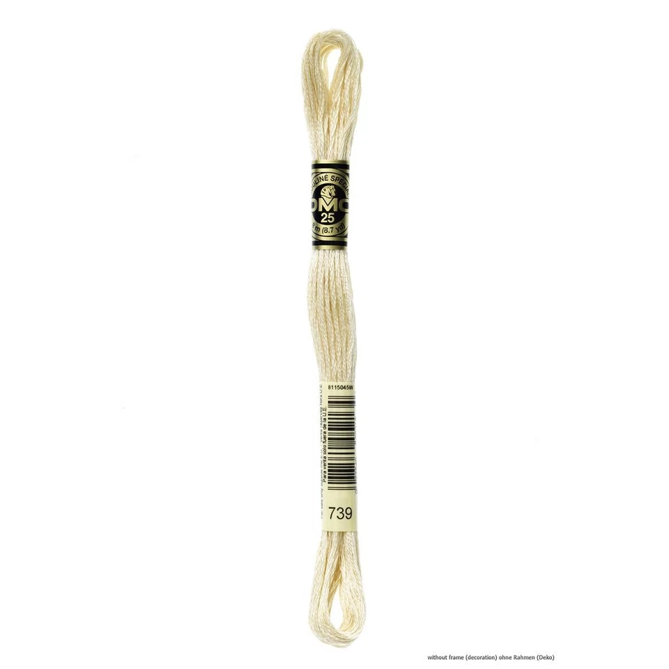 Hilo de bordar DMC Mouline Special 117MC -739, 6 hilos, 8 m