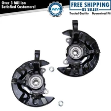 Front Wheel Bearing & Hub Assembly with Knuckle Pair for Toyota Matrix FWD