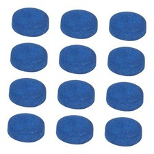 Billiard Pool Cue Tips, Pool Cue Tips Replacement Kit Cow Leather Pool 13mm Blue