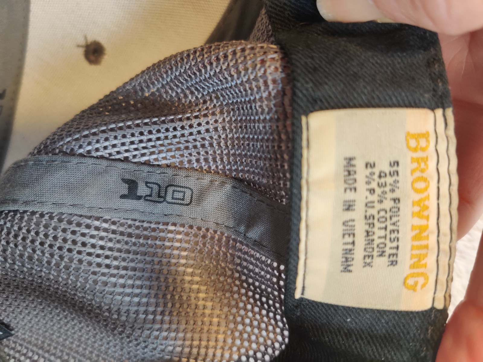 Browning Baseball Cap One Size Adjustable Hat Fle… - image 8