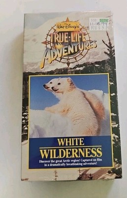 White Wilderness VHS SEALED BVHV Stamp Disney True Life Adventures VTG 