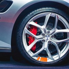 8 pcs Wheel Rim Decal Stripes Car Decals Orange Car Stickers Automotive Orange