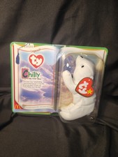 Ty Teenie Beanie Baby Chilly the Polar Bear