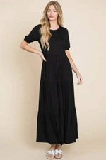 Dresses Trendsi Tiered Maxi Dress Women's Summer Casual Flowy Comfy Dress