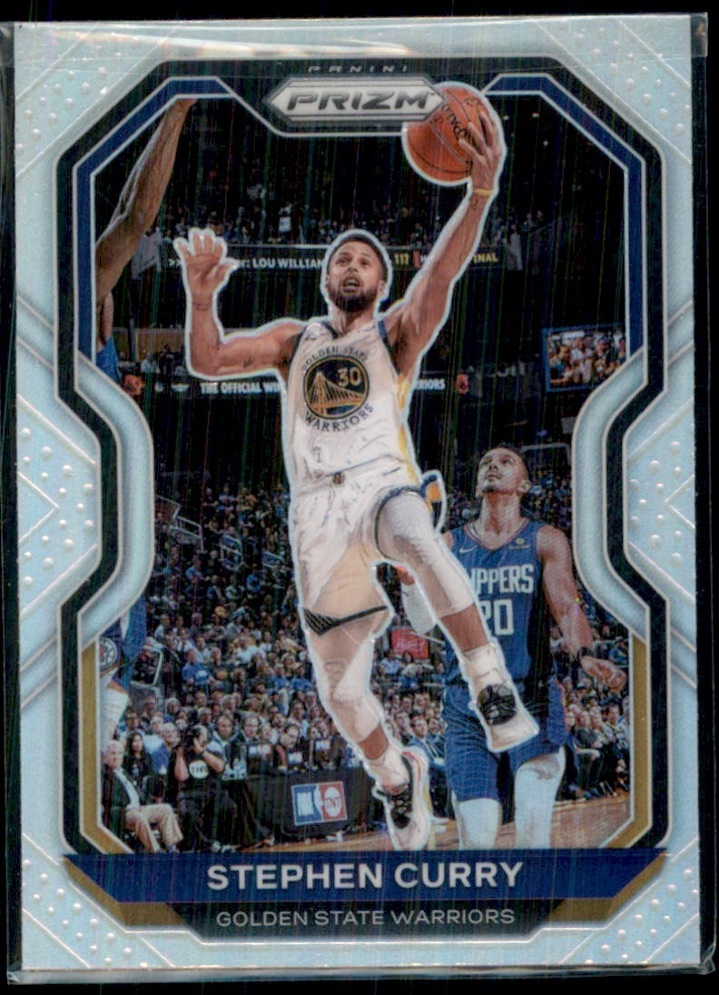 2020-21 Panini Prizm Silver Stephen Curry Golden State Warriors #159