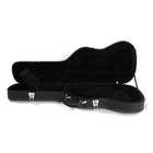 High Quality Electric Guitar Hard Case Microgroove Black Flat Surface Straight