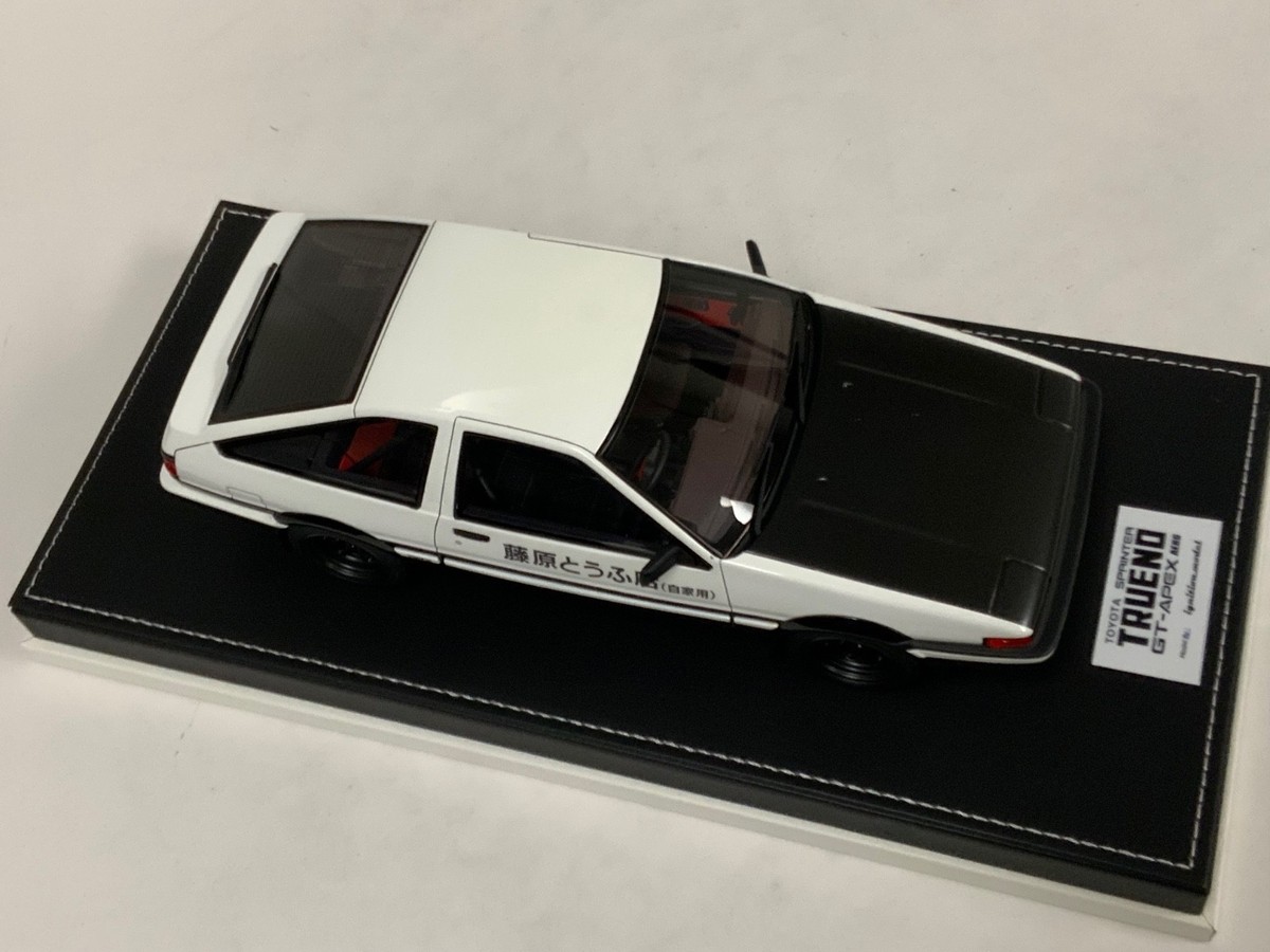 1/18 Ignition model Toyota Sprinter GT ( AE86 ) Carbon Hood Custom