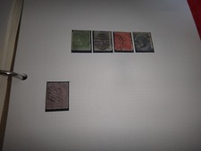 victoria collection of older used  stamps