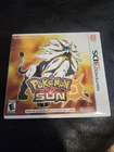 Pokémon Sun Nintendo 3DS NTSC-U/C Multiplayer Manual Included