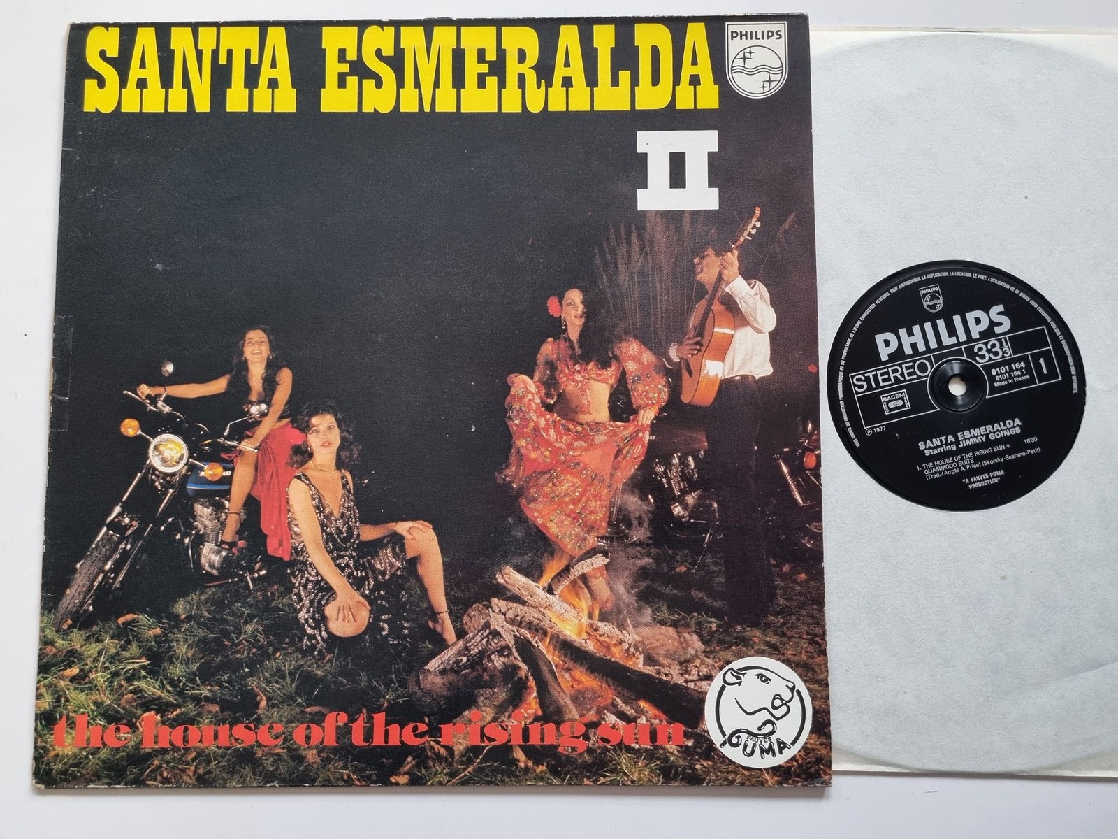 Santa Esmeralda - The House Of The Rising Sun Vinyl LP France/ CV Animals