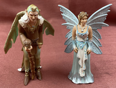 Schleich Tulon Elfe und Bayala Elfe