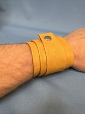 Unisex Leather Bracelet Wraparound Two Pack 