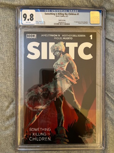 Something Is Killing the Children #1 CGC 9.8 Eighth Print 8th Francesco Mobili