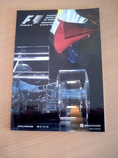F1 European Grand Prix 2001 Official Race Programme