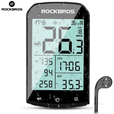 #ad #ad ROCKBROS Bike Computer Wireless ANTBluetooth Speedometer Odometer Waterproof $35.14