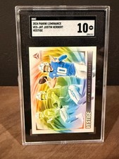 2024 Panini Luminance - Vestige Justin Herbert #VES-JHT CGC 10