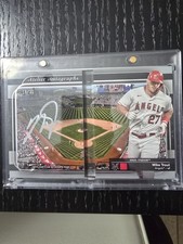 Topps 2024 Museum Collection Atelier Autograph Booklet Mike Trout 15/25 Angels