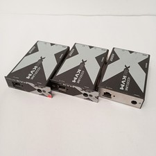 3x AdderLink X-KVM/P CAT5 KVM Remote Extender...