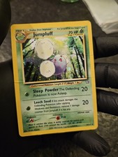Jumpluff 7/111 Pokémon Neo Genesis Holo singola carta grezza