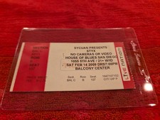 VINTAGE CONCERT TICKET STUB FOR STYX FEB 14 2009 HOUSE OF BLUES SAN DIEGO