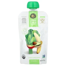 Nature's Path, Organic Baby Puree, 6 Months+, Apples, Bananas, Spinach, Avocado,