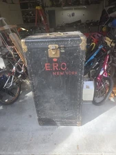 Wardrobe Steamer Trunk Brooks Brothers New York