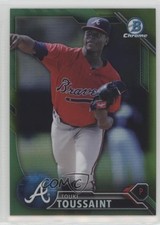 2016 Bowman Draft Chrome Top Prospects Green Refractor 29/99 Touki Toussaint i4p