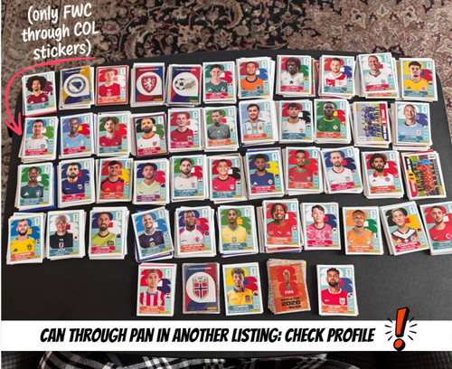 PANINI FIFA WORLD CUP STICKERS 2026 - CHOOSE YOUR OWN STICKER- FWC⚽️ ➡️ COL🇨🇴