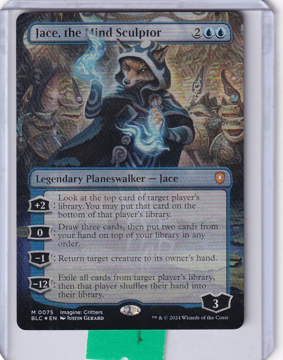 Jace, the Mind Sculptor Magic: The Gathering Individual Cards with
