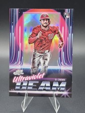 2025 Topps Cosmic Chrome - Ultraviolet Beam Dylan Crews #UB-2 (RC)