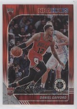 2019 NBA Hoops Premium Stock Red Flash Prizm Daniel Gafford #243 Rookie RC 05c8
