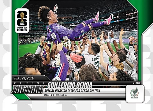 2026 Panini Instant FIFA World Cup #120 Guillermo Ochoa Mexico PRESALE
