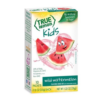 True Lemon Kids Wild Watermelon 10ct, 1.23 Ounce (Pack of 1),