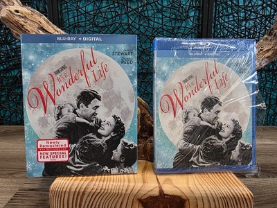 It's a Wonderful Life Blu-Ray 1946 James Stewart Donna Reed W/ SLIPCOVER NEW