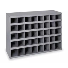 Durham Mfg 359-95 Prime Cold Rolled Steel Pigeonhole Bin Unit, 12 In D X 23 7/8