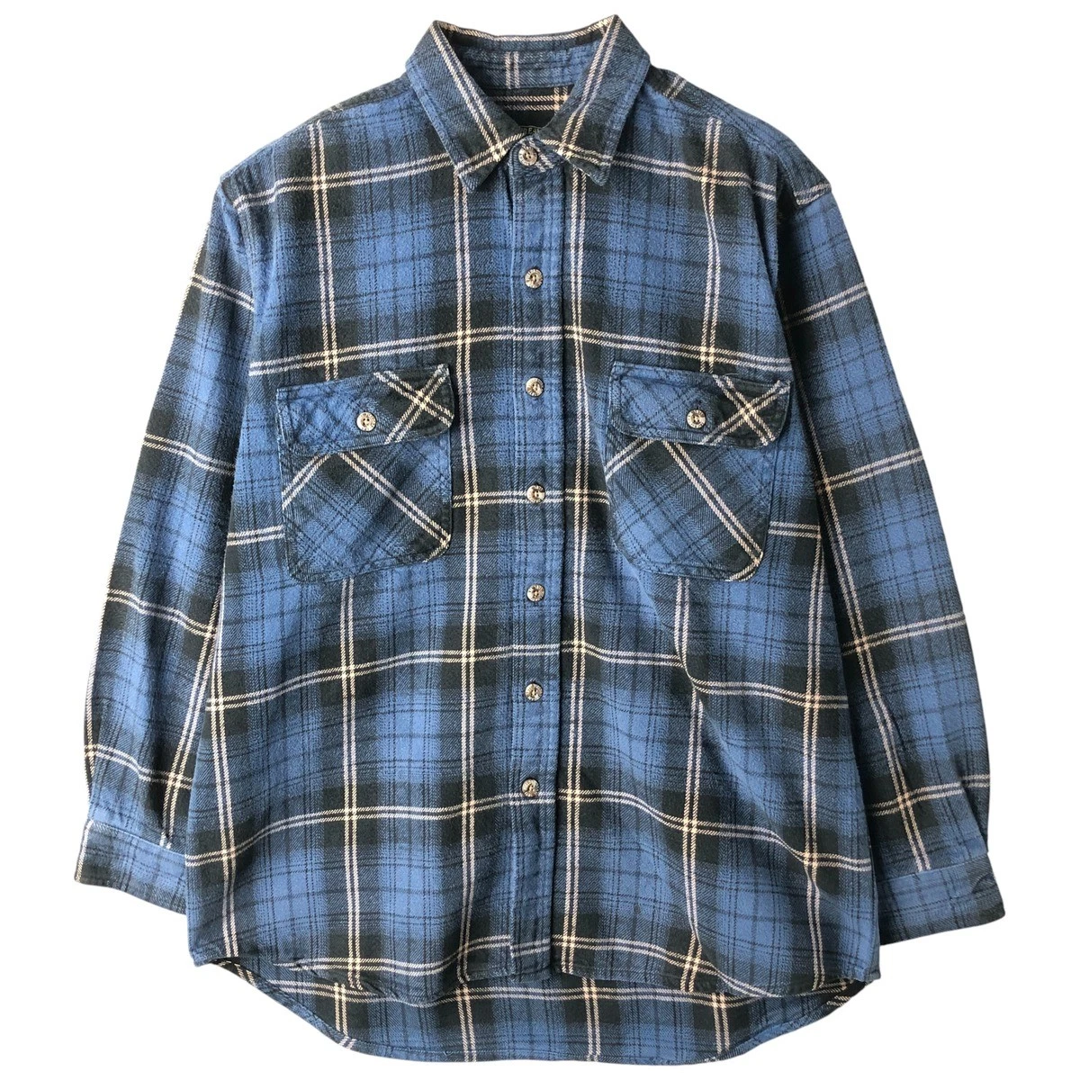 Chemise Homme bleue imprimé fantaisie à manches longues