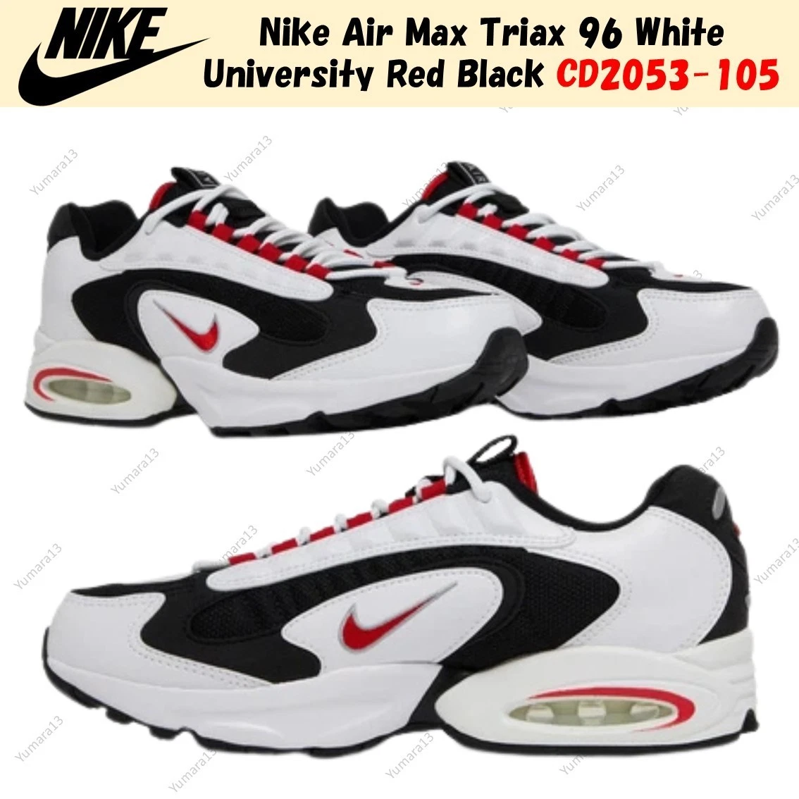Nike Air Max Triax 96 Retro Black Red for Sale | Authenticity