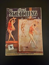 Quick Sketching With Paul Coze, Walter Foster Pub VTG