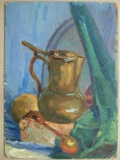 Ukrainian Soviet Oil Painting Still-life