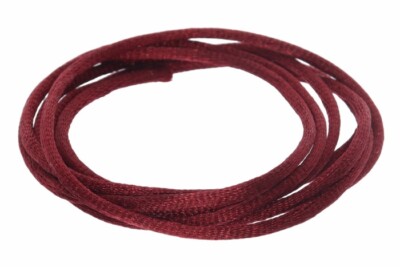  Bordeaux - Seidenband Seidenbänder Schmuckband Seide 3mm - 100cm