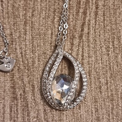 AUTHENTIC STUNNING Swarovski Megan Pendant Necklace 1071202 | eBay UK