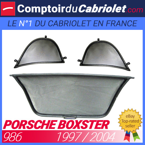 Windschott Porsche Boxster filet pour escapades en cabriolet