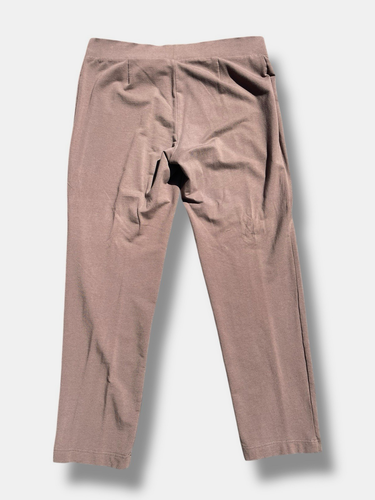 J. Jill Pure Jill Womens Pants Slim Leg Pull On Stretch Size L Brown Minimalist - Picture 2 of 8