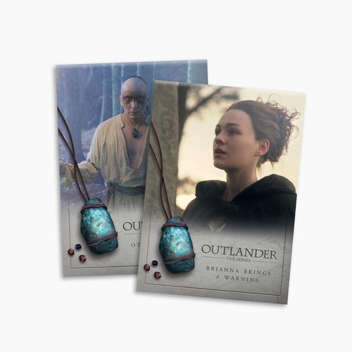 OUTLANDER SEASON 5 TRADING CARDS HOBBY BOX (CRYPTOZOIC 2023) - Picture 5 of 8