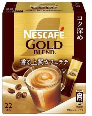 NESTLE NESCAFE GOLD BLEND RICH AROMA STICK COFFEE PREMIUM CAFE
