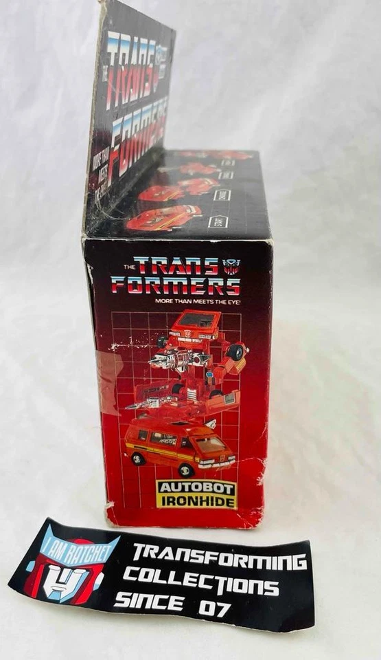 Transformers Original G1 1990s Chinese Reissue Ironhide MOSC MIB - Image 3 of 4