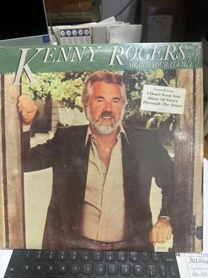 Kenny Rogers  Share your Love 1981 VG vinyl lp..L00-1108