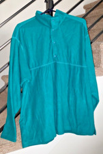 Vintage Patagonia Fleece Pull Over Jacket XL 1995 USA Made Synchilla Snap Green