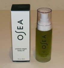 Osea Undaria Algae Body Oil Seaweed Infused 1 Oz 30 mL Travel Size NIB